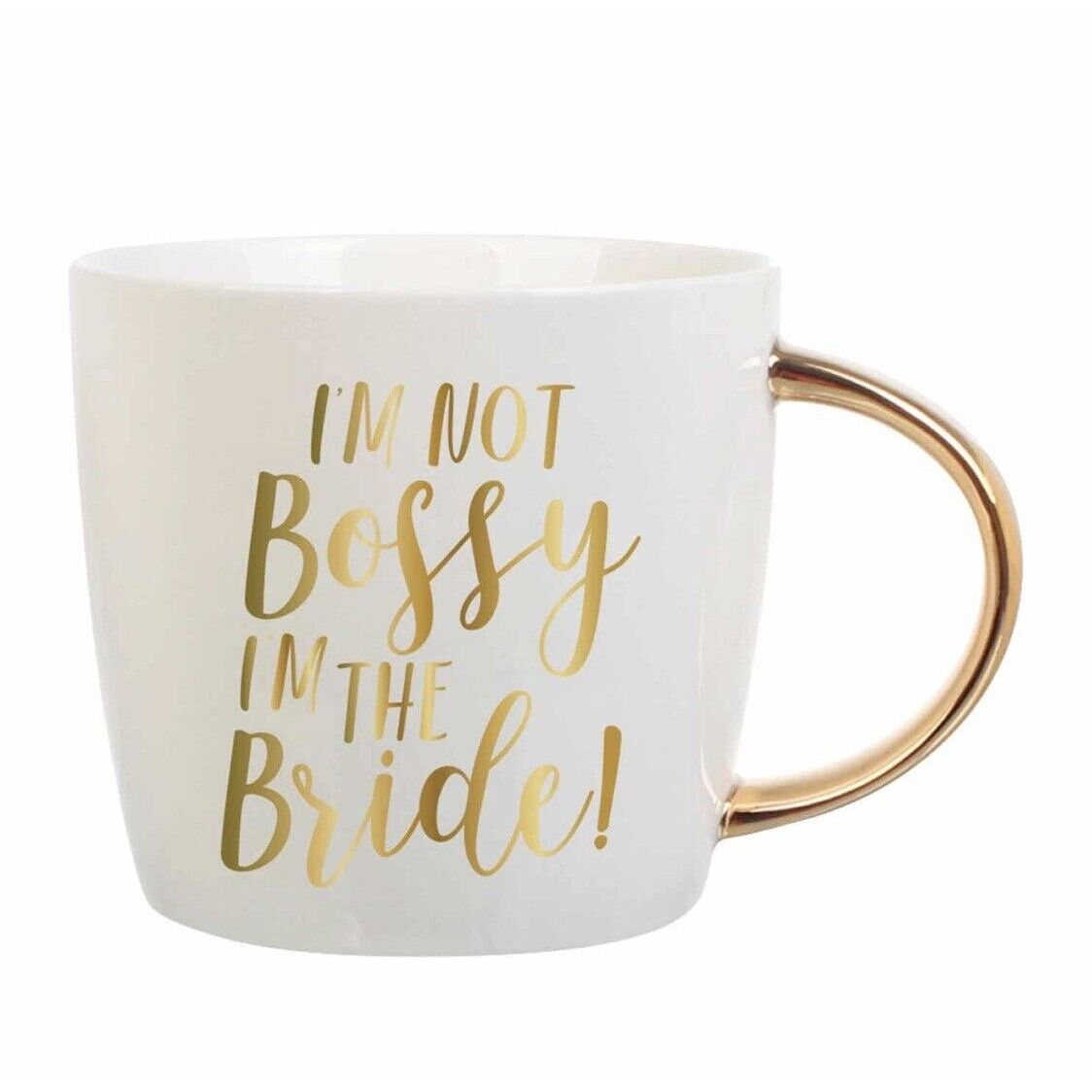 'I'm Not Bossy, I'm the Bride!' Ceramic Mug