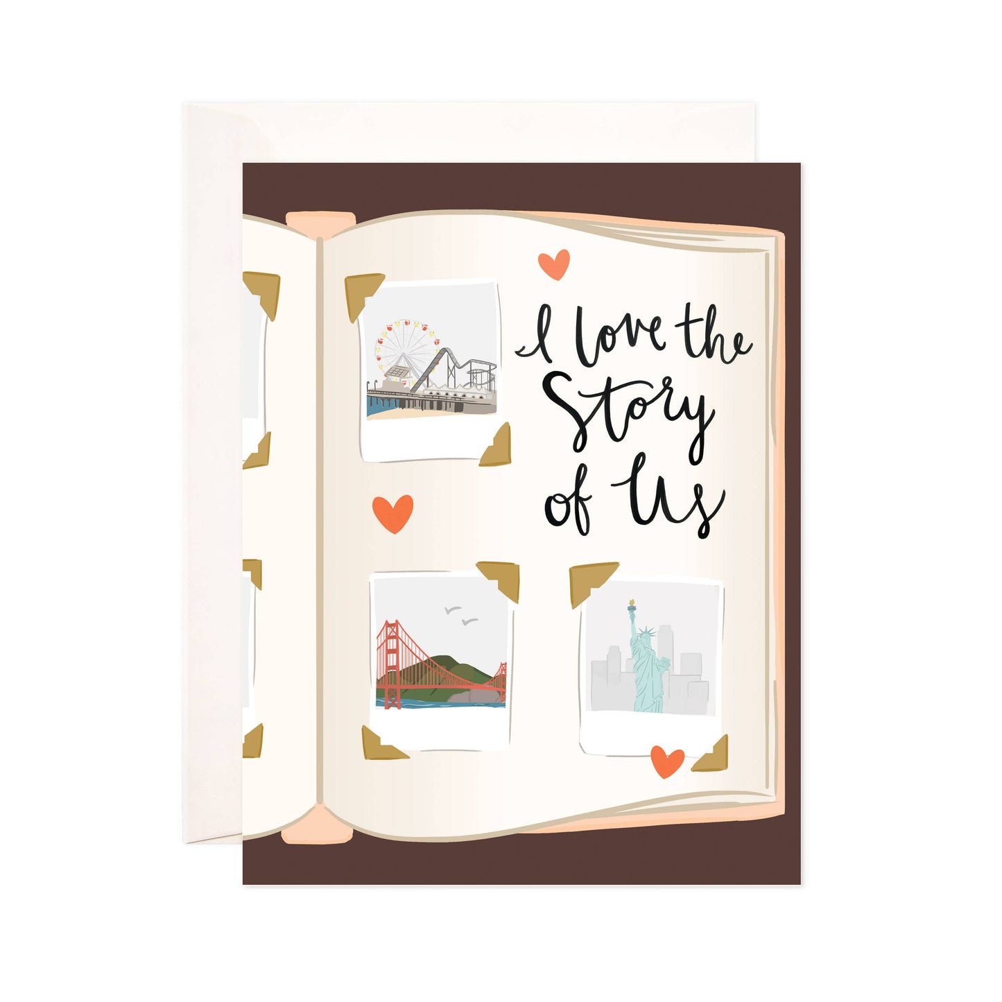 "The Story Of Us" Greeting Card