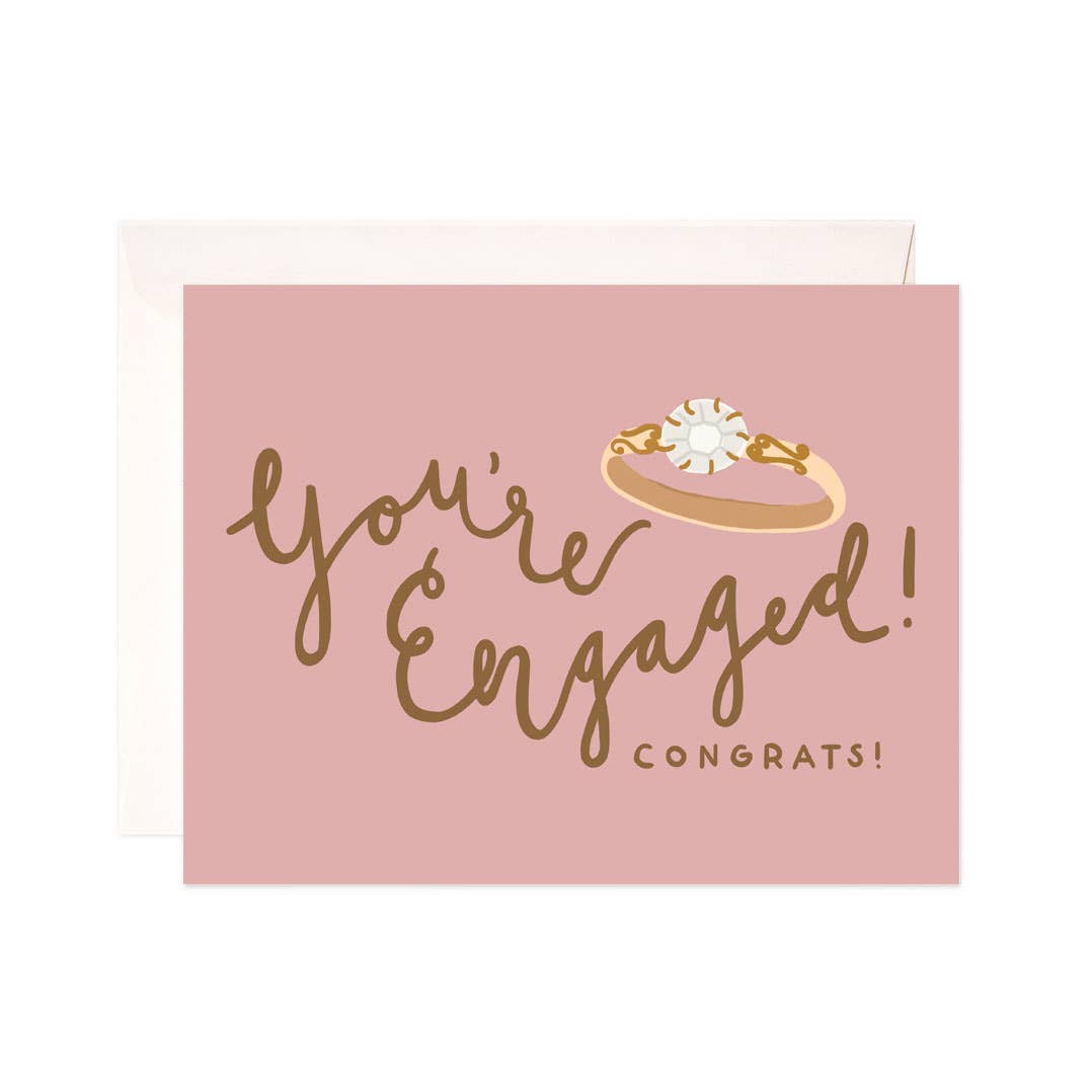"You're Engaged!" Greeting Card