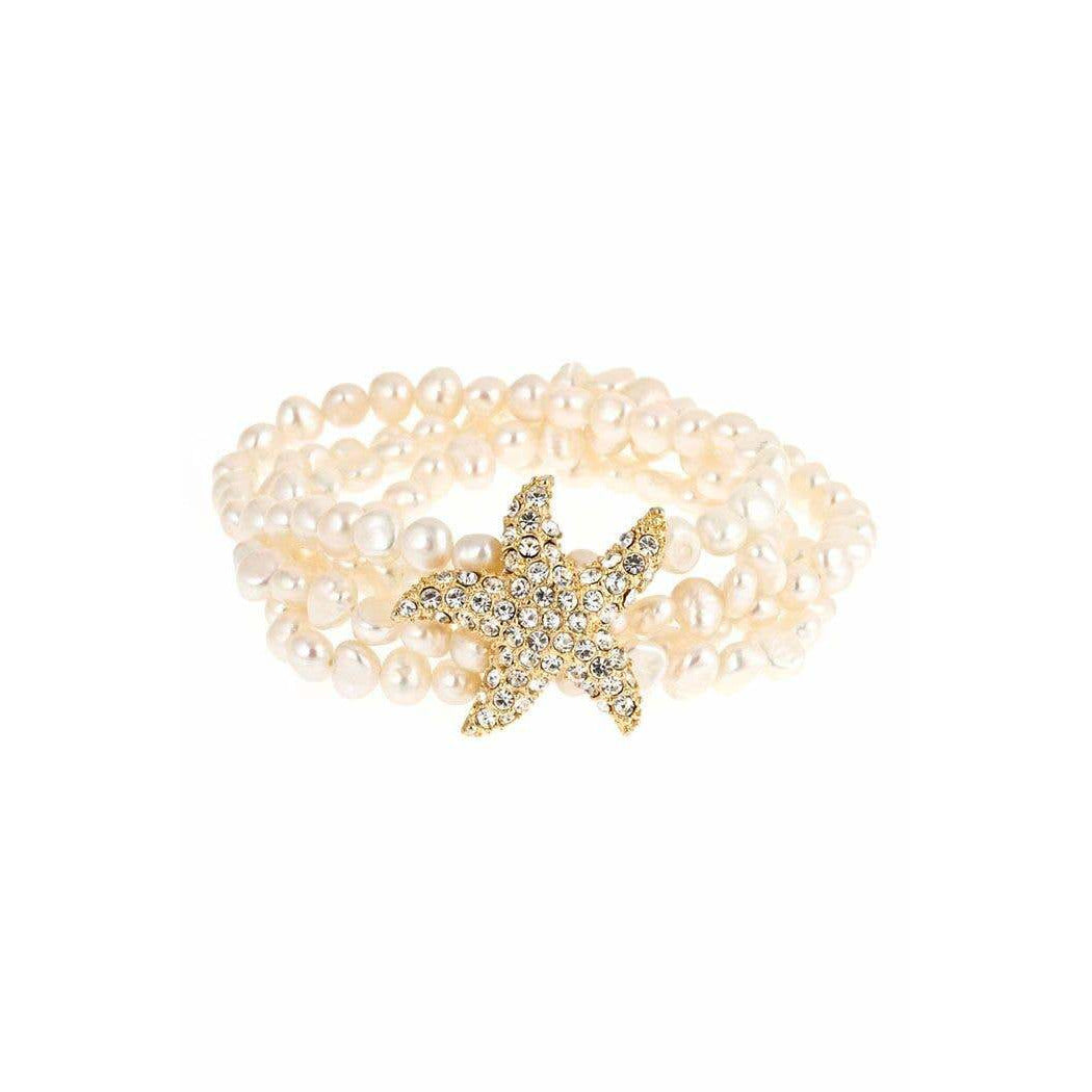 Freshwater Pearl Starfish Bracelet