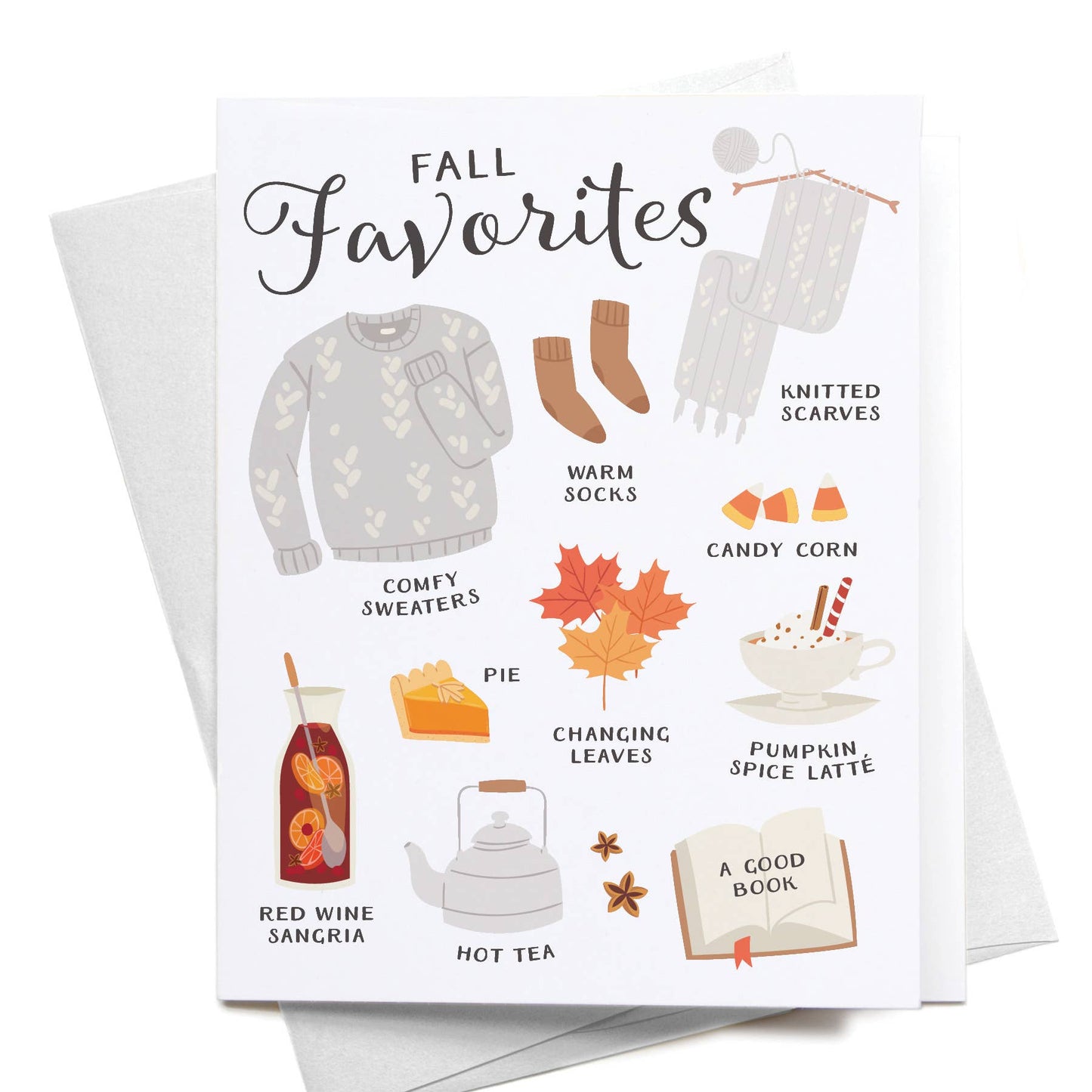 "Fall Favorites" Greeting Card