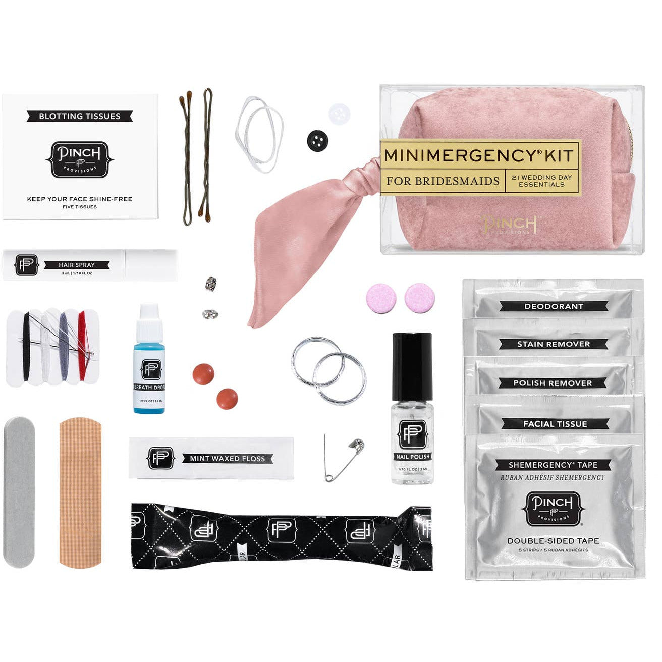 Velvet Minimergency Kits for Bridesmaids