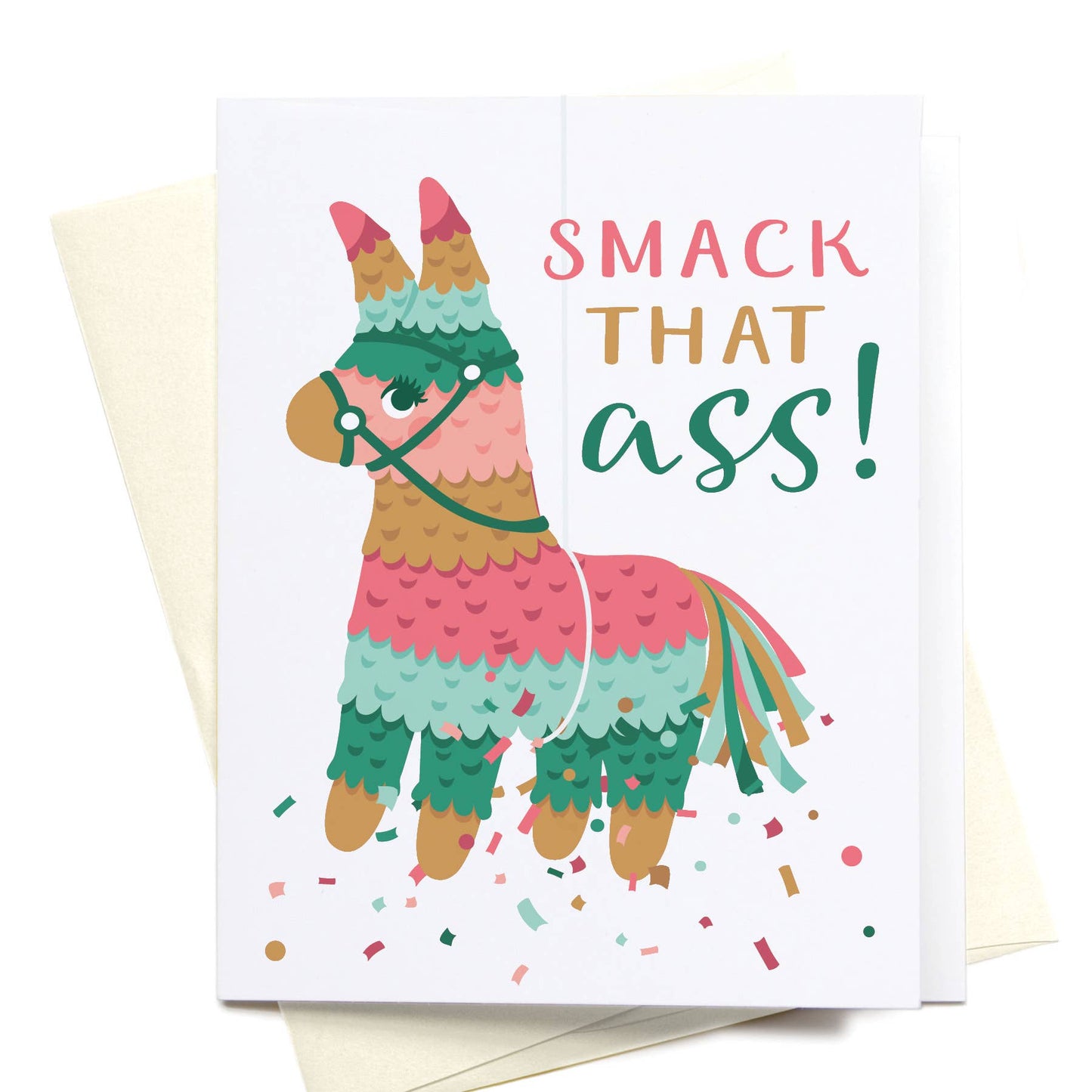 "Smack That Ass!" Piñata Greeting Card