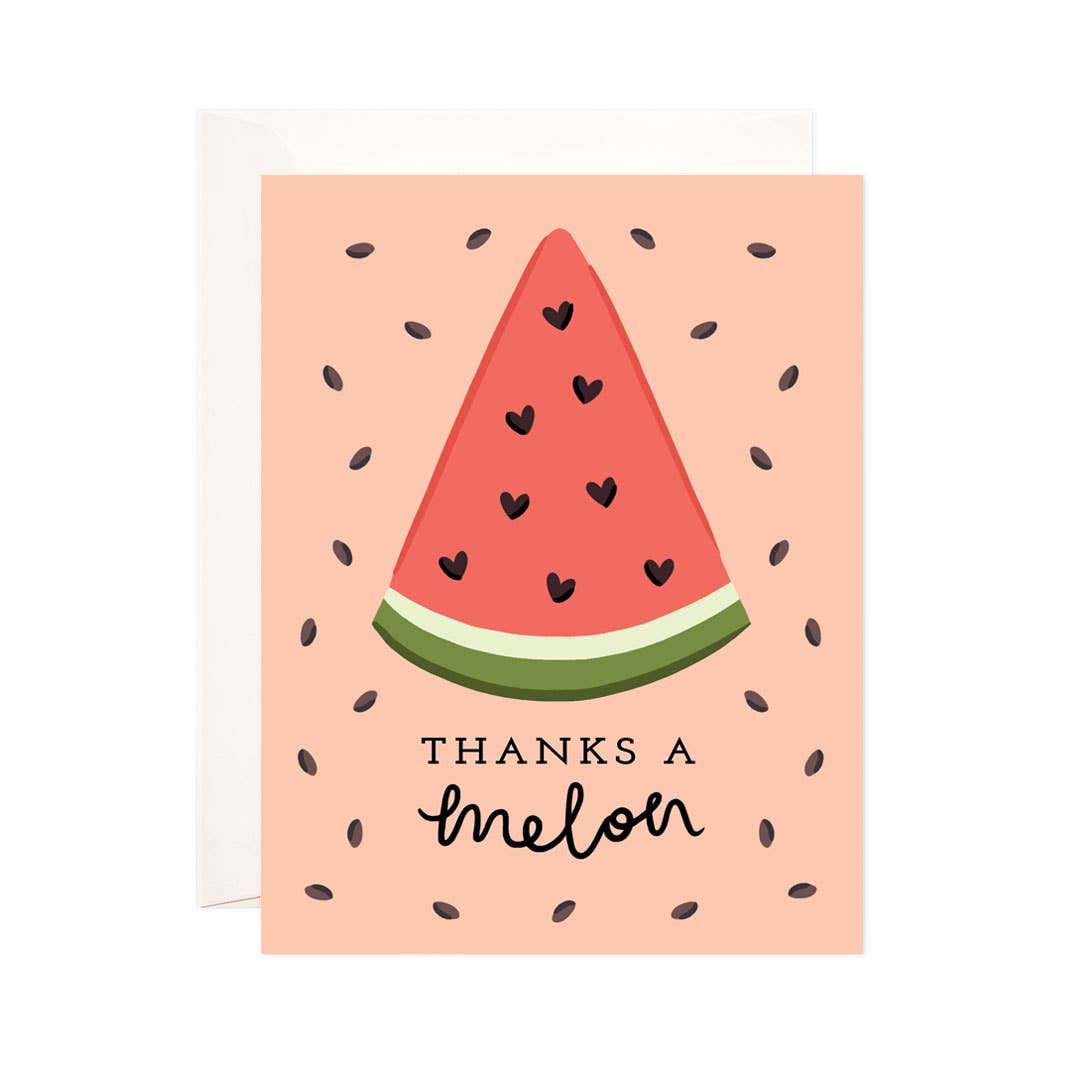 "Thanks a Melon" Greeting Card