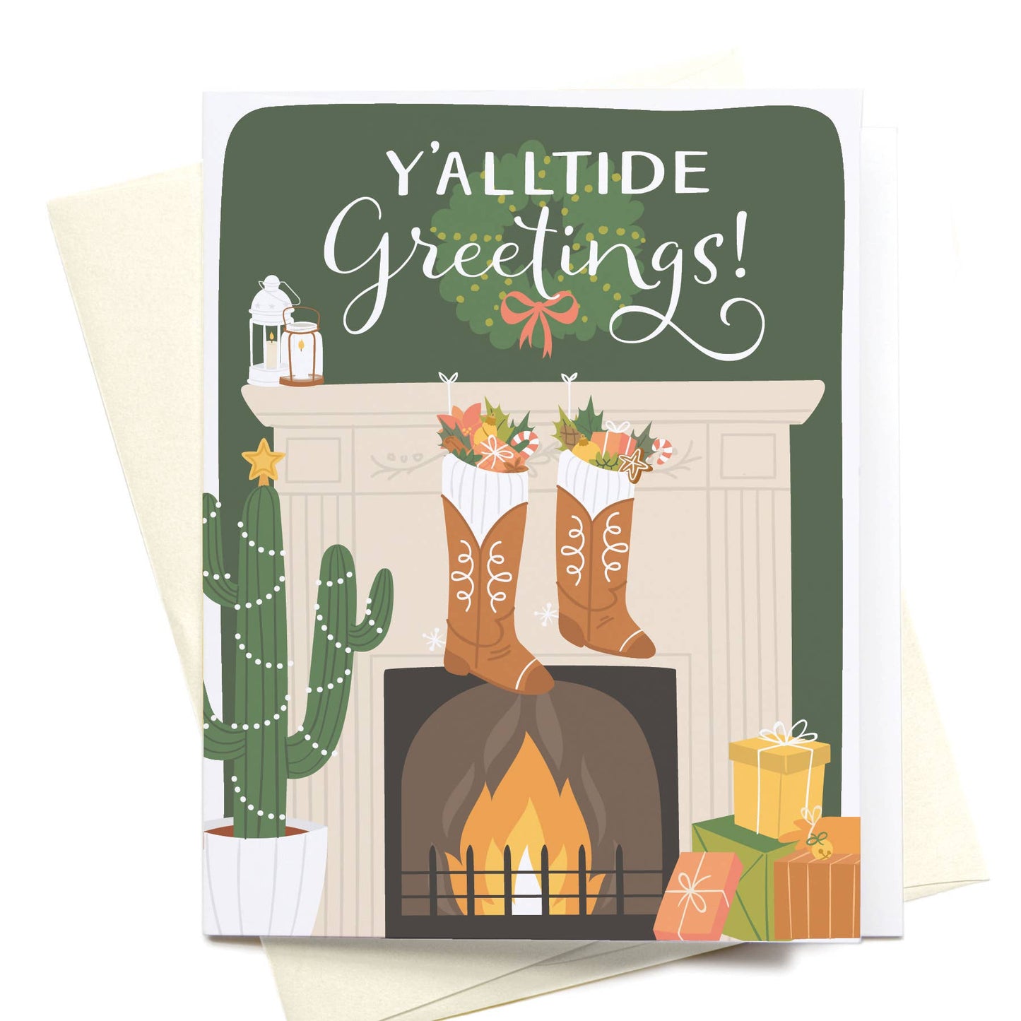 "Y'alltide Greetings!" Greeting Card