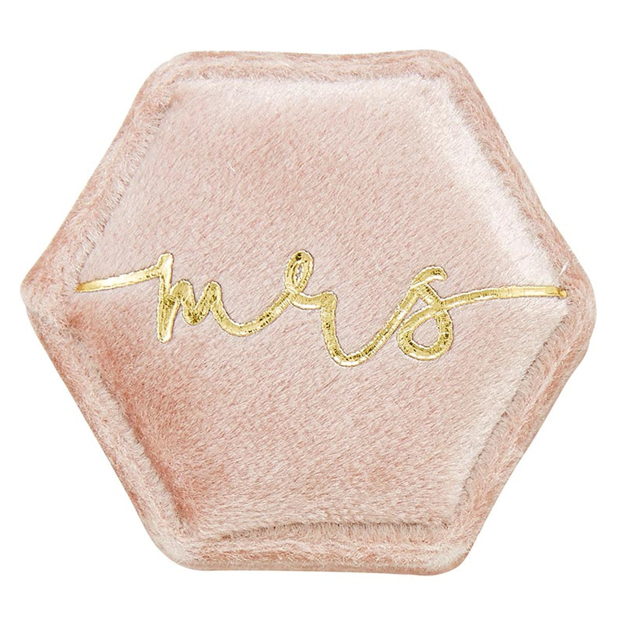 Mrs. Velvet Ring Box