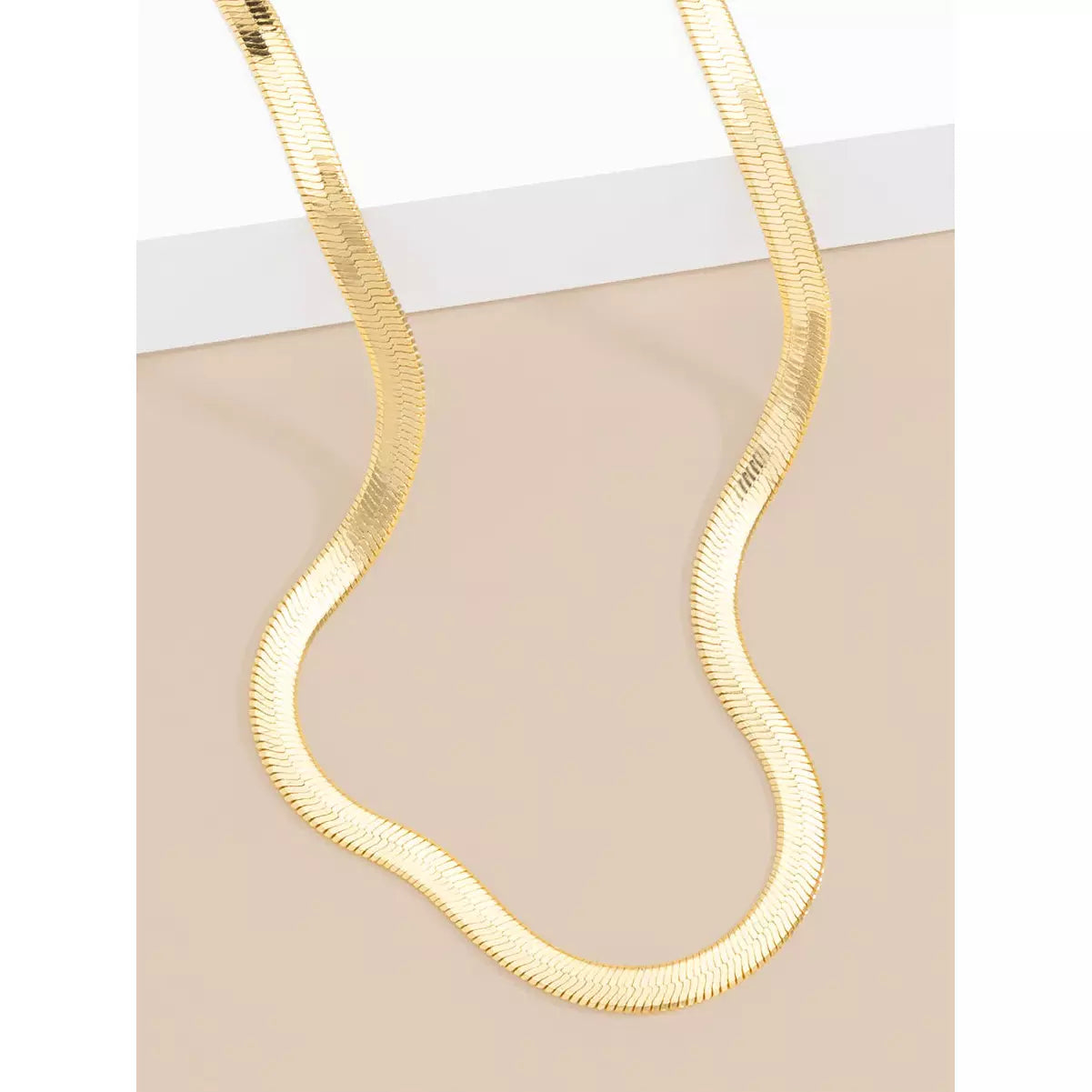 Snake Chain Collar Necklace