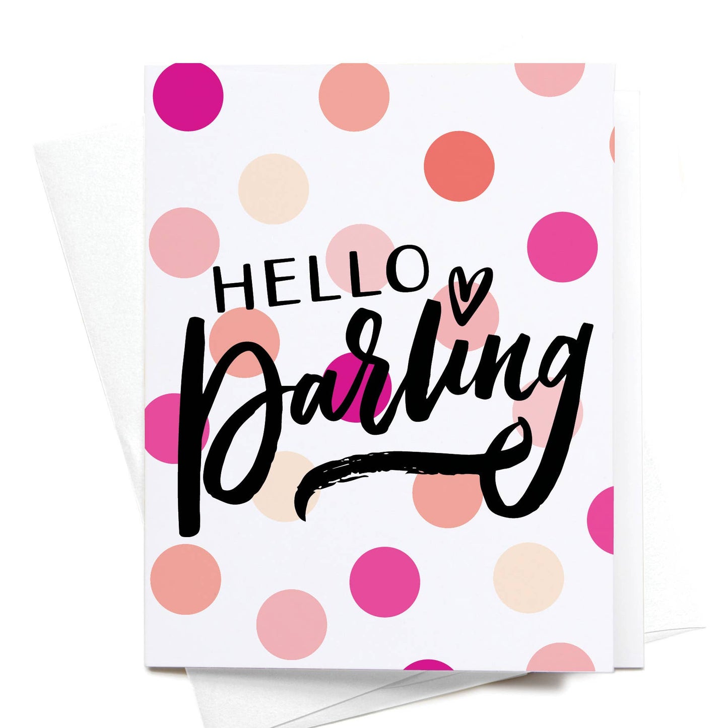 "Hello Darling" Greeting Card