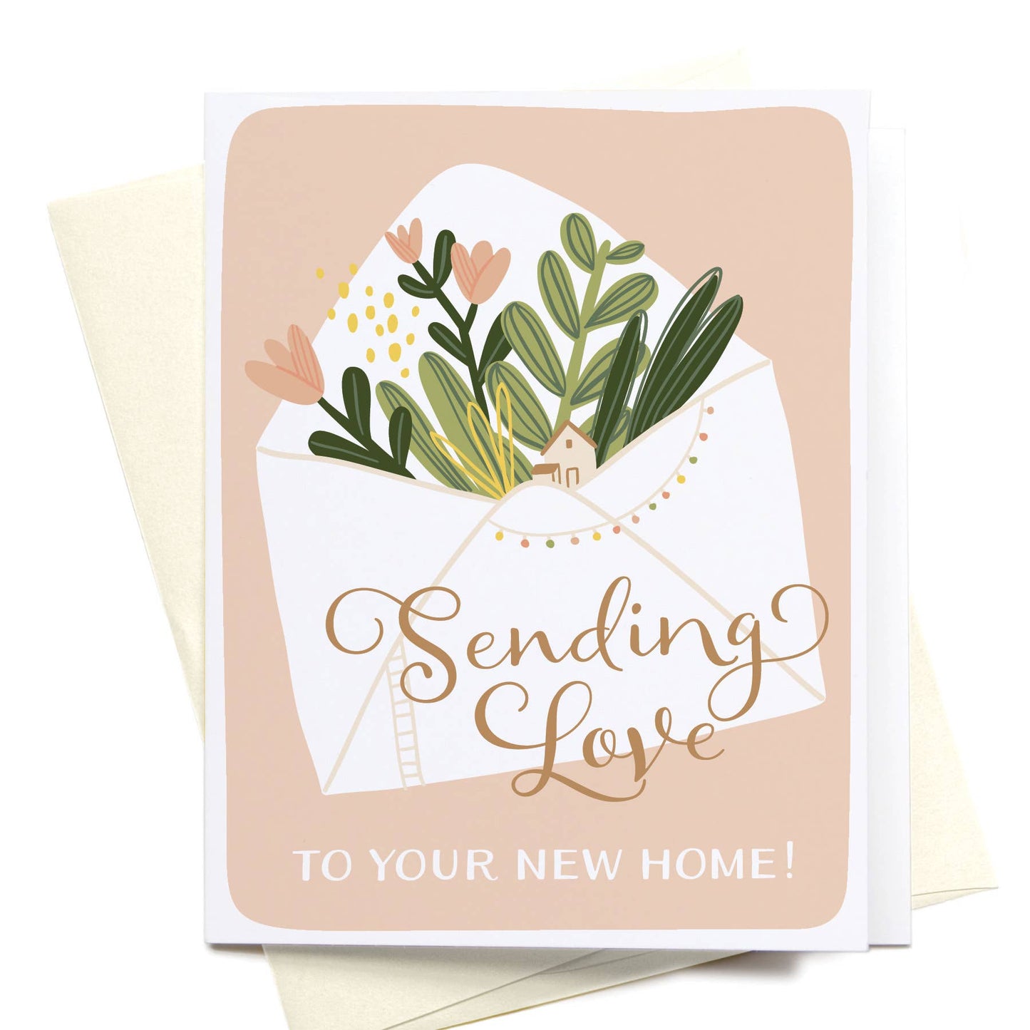 "Sending Love to Your New Home!" Greeting Card