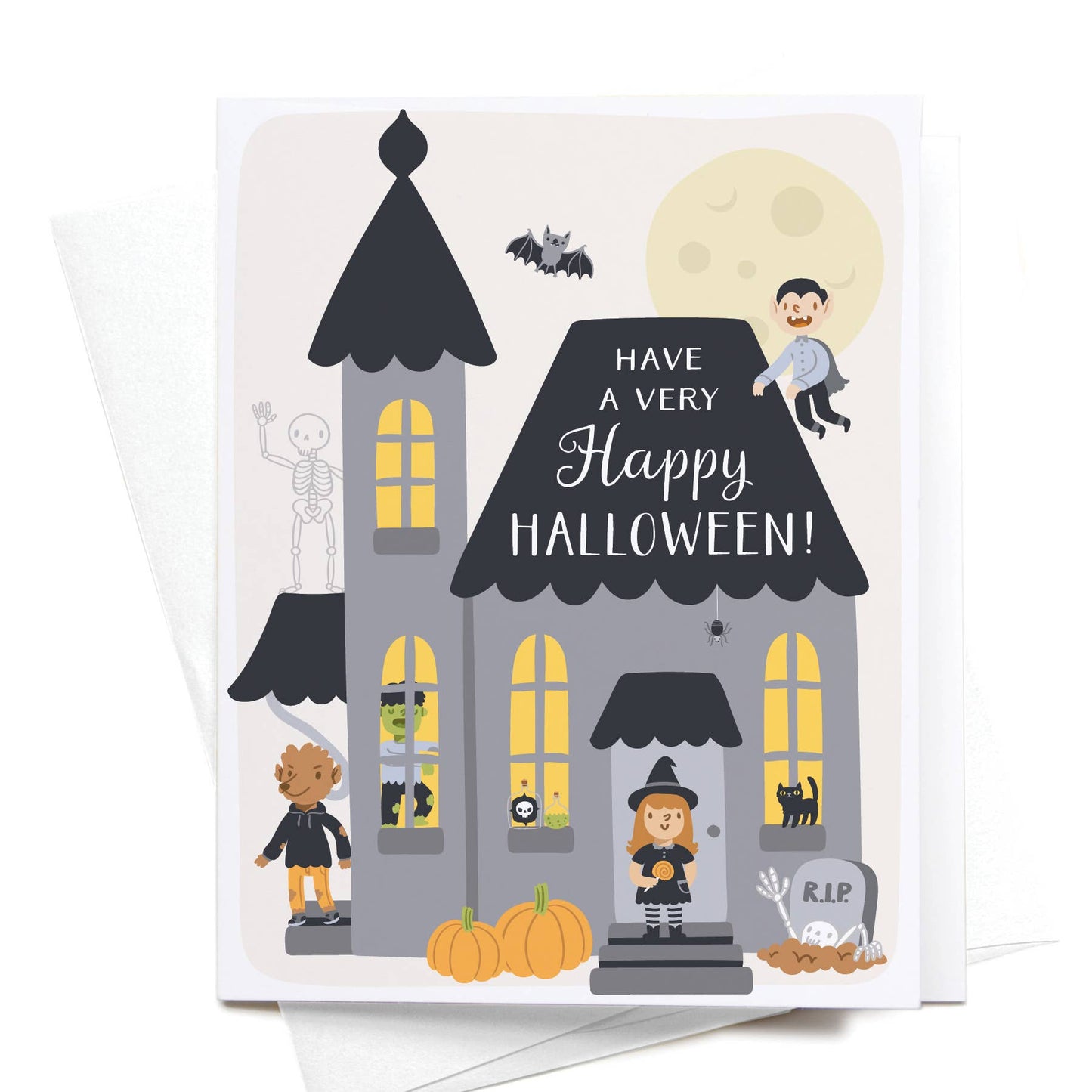 "Have a Very Happy Halloween!" Greeting Card